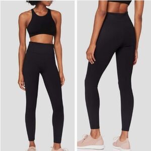 EUC Assets Spanx Black Sculpting Legging Size 1X